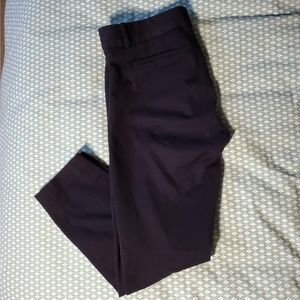 J. Crew Stretch, Side Zip Pants in Black, size 4